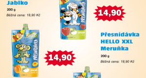 Akční nabídka ovocných výrobků HELLO