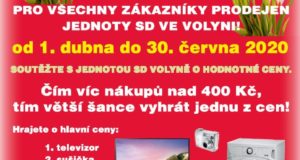 VELKÁ JARNÍ SOUTĚŽ V PRODEJNÁCH COOP