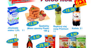 Akční nabídka při otevření prodejny Strakonice