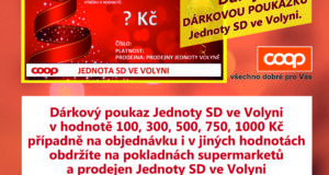 VÁNOČNÍ DÁRKOVÉ POUKÁZKY
