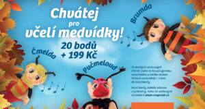 Chvátej do COOPu pro včelí medvídky.