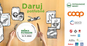 Znovu jsme se přihlásili k dobré věcí, a to k POTRAVINOVÉ SBÍRCE!