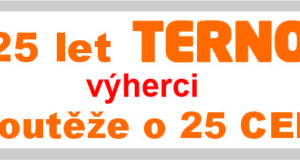 GRATULUJEME VÝHERCŮM SOUTĚŽE TERNO 25 LET.