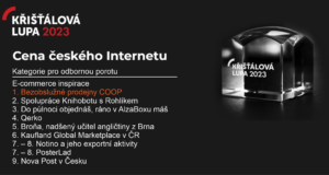 Ocenění Křišťálová lupa pro COOP