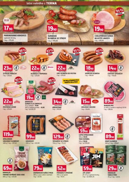 Letní speciál Terno 30.6.-31.8.2026