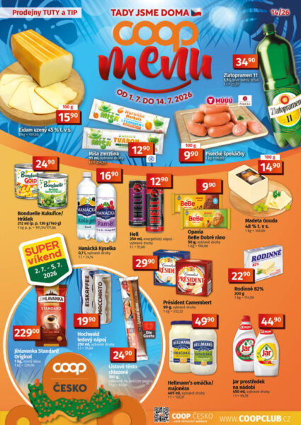 Tip, Tuty 1.-14.7.2026